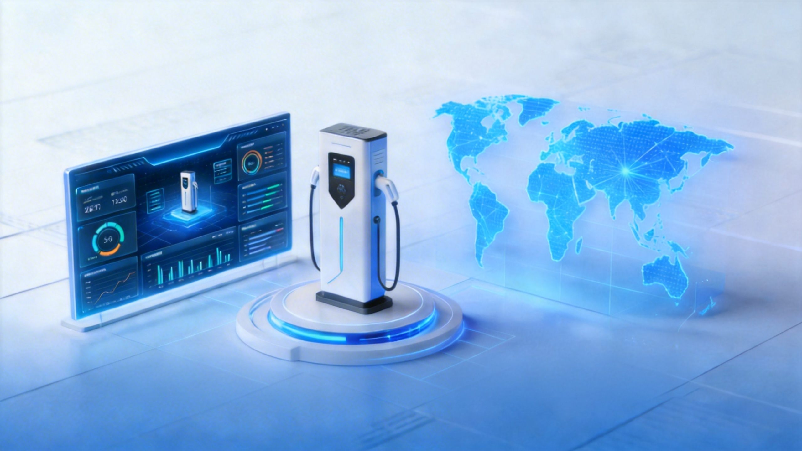 智能充电桩展示